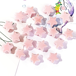 Звезда Фарфоровые бусины ручной работы, яркие глазурованные, звезда, 14x14x6 мм, отверстие : 2 мм