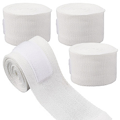 Белый Хлопковые боксерские бинты для рук, тактическое снаряжение, белые, 5000x53x3.5 мм