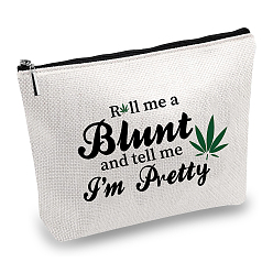 Лист 12 # сумка из хлопка и полиэстера., сумка-тоут, прямоугольные, лист, 18x25 см