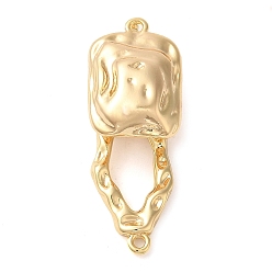 Настоящее золото 18K Латунь раз по сравнению с застежками, без кадмия, без никеля и без свинца, прямоугольные, реальный 18 k позолоченный, 32 мм