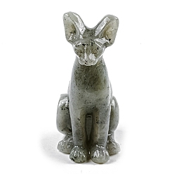 Лабрадорита Натуральный лабрадорит в форме египетской кошки, украшения для дома, украшение рабочего стола для дома, автомобиля, офиса, 80x30 мм