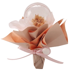 Сэнди Коричневый Миниатюрные украшения из сухоцветов, аксессуары для домашнего кукольного домика с микро-ландшафтом, притворяясь опорными украшениями, песчаный коричневый, 40x60 мм