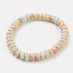 Аква Терра Яшма Синтетические браслеты из бисера aqua terra jasper, счеты, 2-1/8 дюйм (5.4 см), мешок: 12x9 см