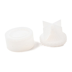 Белый Силиконовые формы для хранения пищевых продуктов Crown, формы для литья смолы, для изготовления изделий из уф-смолы и эпоксидной смолы, белые, 85x40 мм