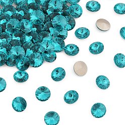 60230 Blue Zircon Preciosa® maxima кристалл круглые камни, чешский хрусталь, биконус(436 11 177 риволи), срыв твердой мозговой оболочки, 60230 голубой циркон, ss 47 (10.55~10.9 мм)