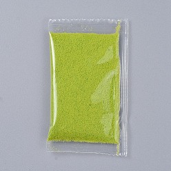Green Yellow Decorative Moss Powder, for Terrariums, DIY Epoxy Resin Material Filling, Green Yellow, Packing Bag: 99x58x7mm