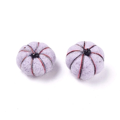 Лиловый Украшение из шерстяного фетра, со стеклянными бисеринами, украшение ремесла diy, тыква, сирень, 23~24x13~17 мм