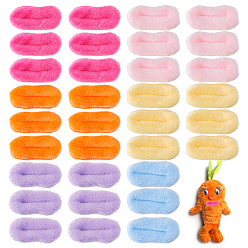 (52) Непрозрачная лаванда 36шт 6 цвета бархатная кукольная губа, кукольный рот, для изготовления кукол, разноцветные, 52x22x3 мм, 6 шт / цвет