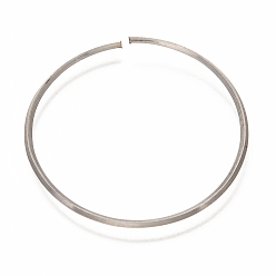 Нержавеющая Сталь Цвет Не тускнеют 304 нержавеющая сталь открытые быстроразъемные соединения, Кольца, цвет нержавеющей стали, 35x1 мм, внутренний диаметр: 32 мм