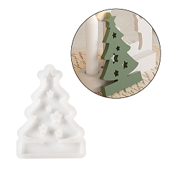 Дерево Силиконовые формы-держатели своими руками, формы для литья смолы, инструменты для производства глиняных ремесел, белые, дерево, 130x90x8 мм