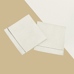 Льняное Полотно Мешок из волокна, для подарочных пакетов с завязками для ювелирных изделий, квадратный, белье, 8x8 см