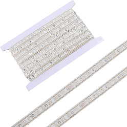 Фламинго 10 лента из полиэстера в ярдах, аксессуары для одежды, фламинго, 3/8 дюйм (10 мм)