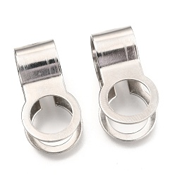 Нержавеющая Сталь Цвет Не тускнеют 304 шариковые цепные соединители из нержавеющей стали, цвет нержавеющей стали, 28x14 мм, отверстие : 10 мм, подходит для шариковой цепи 10 мм