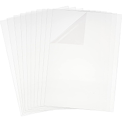 Clear Rectangle PET Film, for Photographic Paper, Clear, 296x211x0.2mm