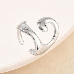 Нержавеющая Сталь Цвет 304 открытые кольца манжеты из нержавеющей стали, вихреобразный, цвет нержавеющей стали, 23 мм, внутренний диаметр: 19 мм