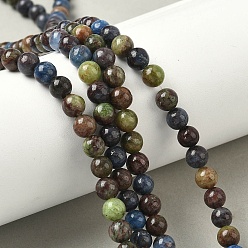 Натуральная Бирюза Бусины из натуральной бирюзы , круглые, 6 мм, отверстие : 1 мм, около 67 шт / нитка, 14.69'' (37.3 см)