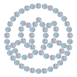 Gray DIY Synthetic Moonstone Beads Stretch Bracelet Making Kits, with Elastic Thread, Gray, Beads: 8mm, Hole: 1mm, 100pcs/box