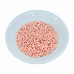 Седло Коричневый Цилиндрический бисер, непрозрачные цвета блеск, единый размер, седло коричневый, 2x1.5 мм, отверстие : 0.8 мм, около 40000 шт / упаковка, о 450 г / мешок