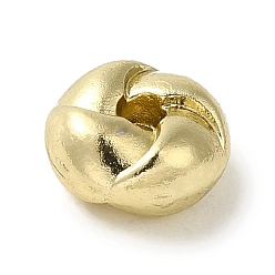 Золотой Сплавочные бусины, без кадмия, без никеля и без свинца, рондель, золотые, 7.8x4 мм, отверстие : 1.4 мм