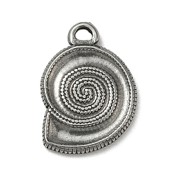 Shell Shape 304 подвески из нержавеющей стали, формы раковины, 15.5x11x1.5 мм, отверстие : 1.5 мм