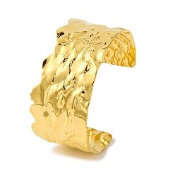 Золотой Ионное покрытие (ip) 304 браслеты из нержавеющей стали для женщин, золотые, внутренний диаметр: 2-1/2x2-1/8 дюйм (6.3x5.5 см)