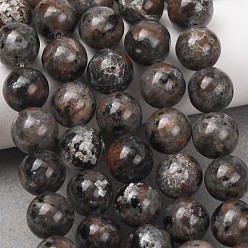 Syenite Natural Fluorescent Syenite Rock(Glow under UV Light) Beads Strands, Smooth Round, 10~11.5mm, Hole: 1mm, about 36~40pcs/strand, 14.76''(37.5cm)~15.75''(40cm)
