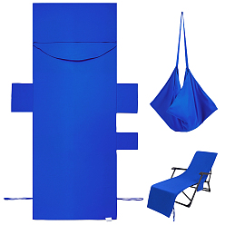 Королевский синий Пляжные полотенца из сверхтонкого волокна, Впитывающие и быстросохнущие пляжные полотенца для мужчин и женщин, королевский синий, 2120x1150x1 мм