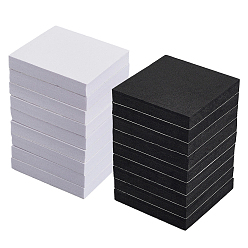 Белый 24 шт. 2 цвета EV-защитная накладка, основание для ролика рефрижераторного волнового колеса, белые, 60x60x10 мм, 12 шт / цвет