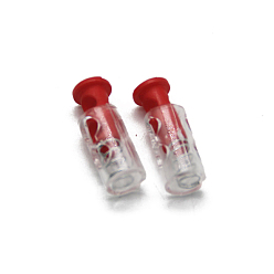 (123L) Белый крем непрозрачный блеск Замки из нейлона и смолы, регулируемые застежки, колонка, огнеупорный кирпич, 25x9 мм