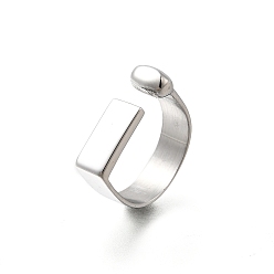 Нержавеющая Сталь Цвет Прямоугольник 304 манжетные кольца из нержавеющей стали, цвет нержавеющей стали, 6 мм, внутренний диаметр: 16x18 мм