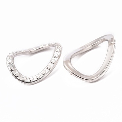 Platinum CCB Plastic Links, Ring, Platinum, 35x27x3mm