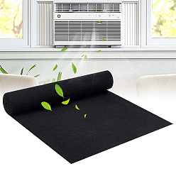 Черный Фильтрующий материал с активированным углем, лист губчатой пены для аквариума, чёрные, 200x215x58.5 мм