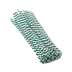 Зеленый Витая палка, средство для чистки труб, Суперплотное шифрование, утолщенная плюшевая корневая полоска для плюшевых поделок своими руками, зелёные, 300x6 мм, 100 шт / комплект