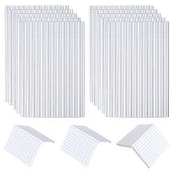 White PVC Sheets, Rectangle, White, 298x198x2.5mm