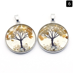 Топаз Нефрит Натуральный топаз нефрита подвески, плоско-круглые, 33 мм