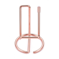 Розовое Золото Железные держатели для мобильных телефонов, подставка для мобильного телефона, универсальный портативный держатель для планшетов, розовое золото , 100x73 мм