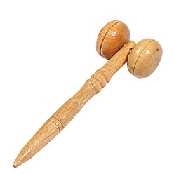 Перу Деревянные лицевые валики, инструменты для массажа лица расслабляющие, Перу, 108x35 мм