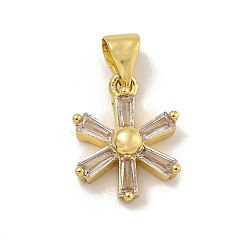 Настоящее золото 18K Латунь с микропокрытием, долговечный, без кадмия и без свинца, цветок, реальный 18 k позолоченный, 14.5x11x4.5 мм, отверстие : 4.5x3 мм