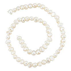 Морская Ракушка Набор ювелирных изделий diy, включая нити натурального культивированного пресноводного жемчуга, нейлоновый шнур, стальные иглы для бисероплетения с большим ушком, цвет морской раковины