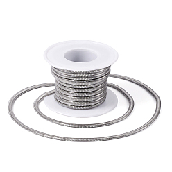 Нержавеющая Сталь Цвет 304 Цепи змеи из нержавеющей стали, пайки, цвет нержавеющей стали, 4 мм, около 16.40 футов (5 м) / рулон