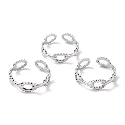 Нержавеющая Сталь Цвет Устойчивые к потускнению 304 кольца из нержавеющей стали, манжеты кольца, долговечный, полый лист, цвет нержавеющей стали, размер США 6 3/4 (17.1 мм), 5.5~6 мм