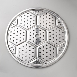 Нержавеющая Сталь Цвет 410 коврик для пароварки из нержавеющей стали, плоско-круглые, цвет нержавеющей стали, 314x8 мм