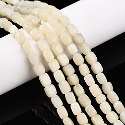 Белый Опал Натуральный белый опал африканские бусы пряди, самородки, упавший камень, 3.5~8.5x4.5~7.5x4.5~7.5 мм, отверстие : 0.7 мм, около 53~60 шт / нитка, 14.96~15.55 дюйм (38~39.5 см)
