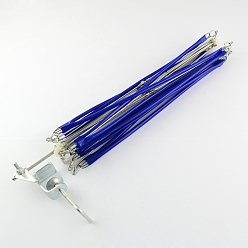 Blue Umbrella Shaped Iron Swift Yarn Winder Wool Holder, Blue, 460x560mm