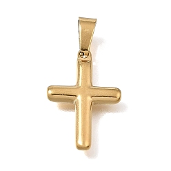 Golden 304 Edelstahl Anhänger, Quer Charme, Ionenbeschichtung (ip), golden, 23x15.5x3.5 mm, Bohrung: 7x4.5 mm
