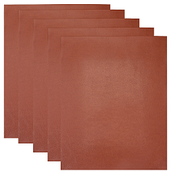 Седло Коричневый 5шт. искусственная кожа, поделки товары для рукоделия, прямоугольные, седло коричневый, 320x260x0.5 мм