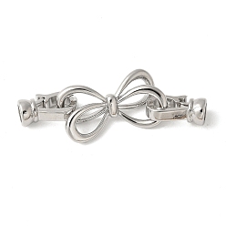 Платина Латунь раз по сравнению с застежками, без свинца и без кадмия, долговечный, стойки покрытие, бантом, платина, 41 мм