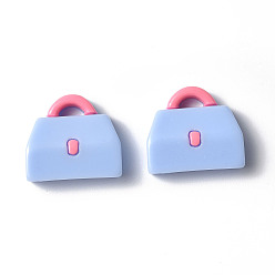 Others Opaque Resin Cabochons, Tool Theme, Box Pattern, 17x18x6mm