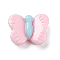 Бабочка Кабошоны из непрозрачной смолы на тему леса, бабочка, 9x12x5 мм