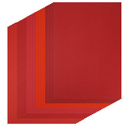 Red 30Pcs 5 Colors A4 Craft Paper Cardstock, for DIY Card Craft Making, Rectangle, Red, 298x210x0.4mm, 6pcs/color